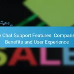 Live Chat Support Features: Comparison, Benefits and User Experience