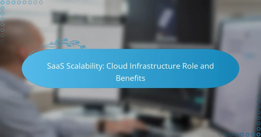 SaaS Scalability: Cloud Infrastructure Role and Benefits